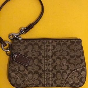 Coach wristlet